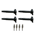 4X Ignition Coil Spark Plug Kit for Toyota Camry RAV4 Avalon L4 2.5L (2007–2020) UF487