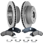 Rear Brake Disc and Pad Kit for Chevrolet Silverado 1500 (2003–2005)