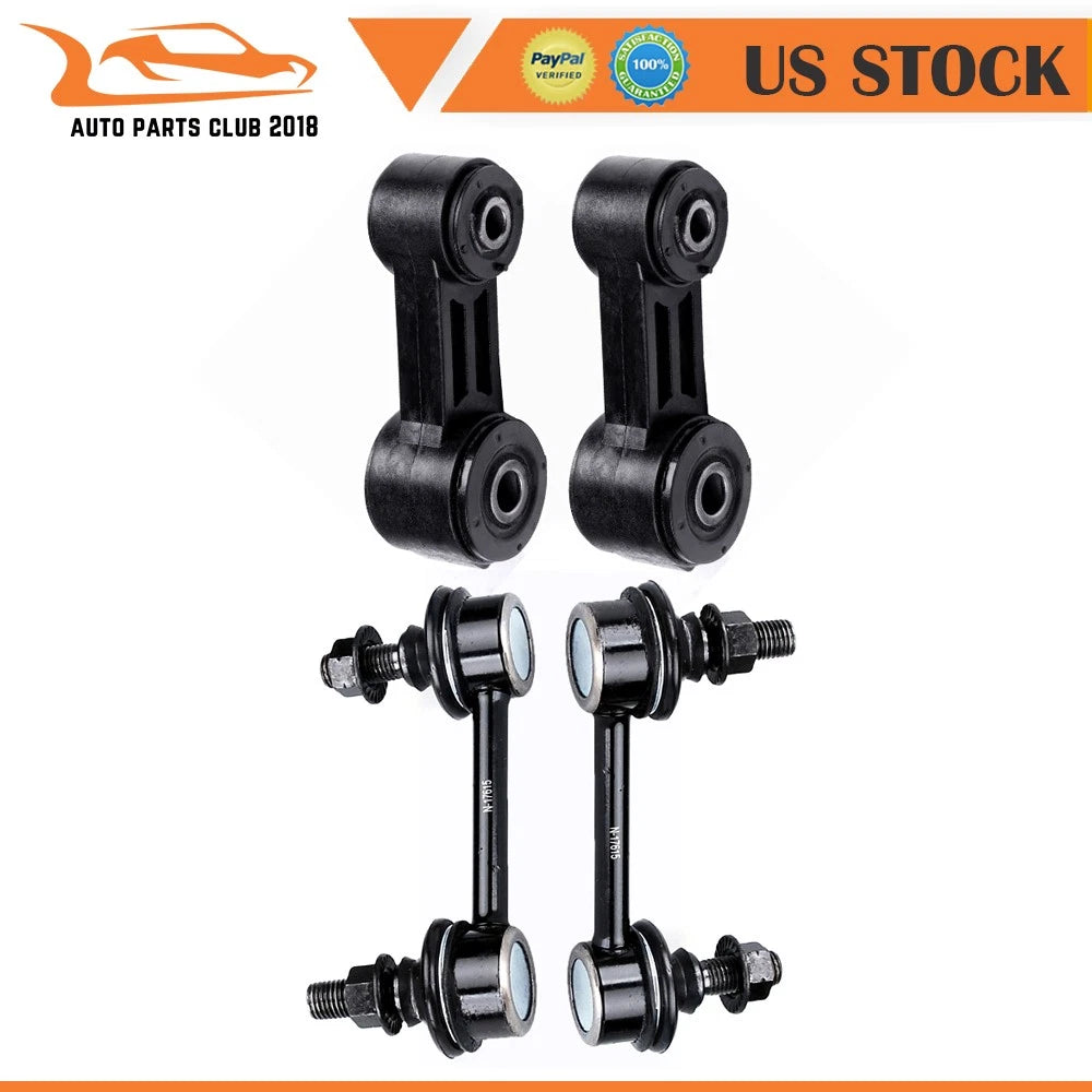 Front Rear Struts w/ Coil Spring Sway Bar Link Kit for Subaru Outback (2000–2004)