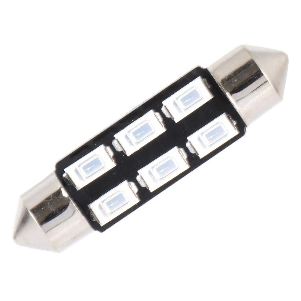 20pcs 39mm Xenon LED Festoon Dome Trunk Lights for Cars (5730-6-SMD)