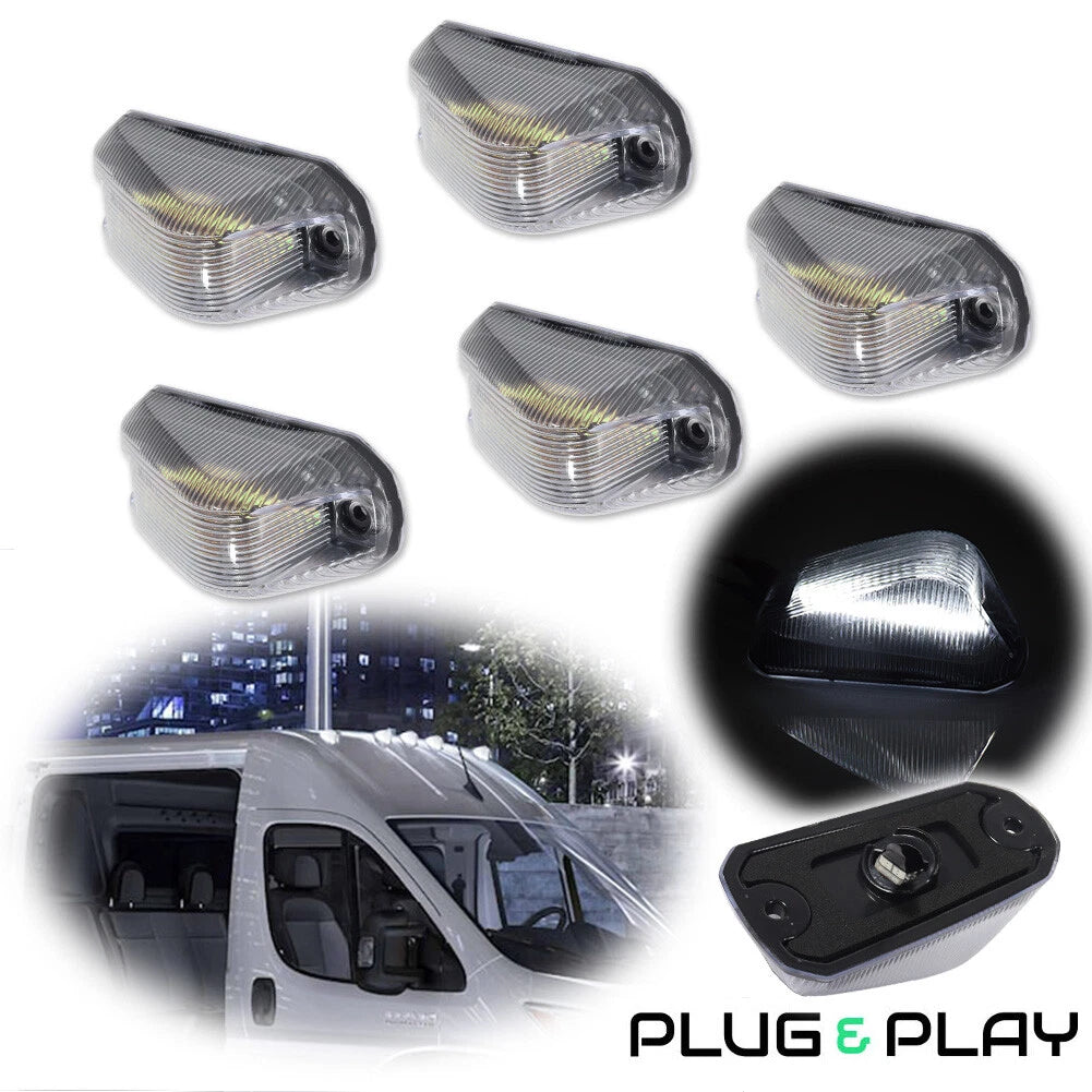 5X LED Roof Running Clearance Lamps for Dodge Ram ProMaster 1500-3500