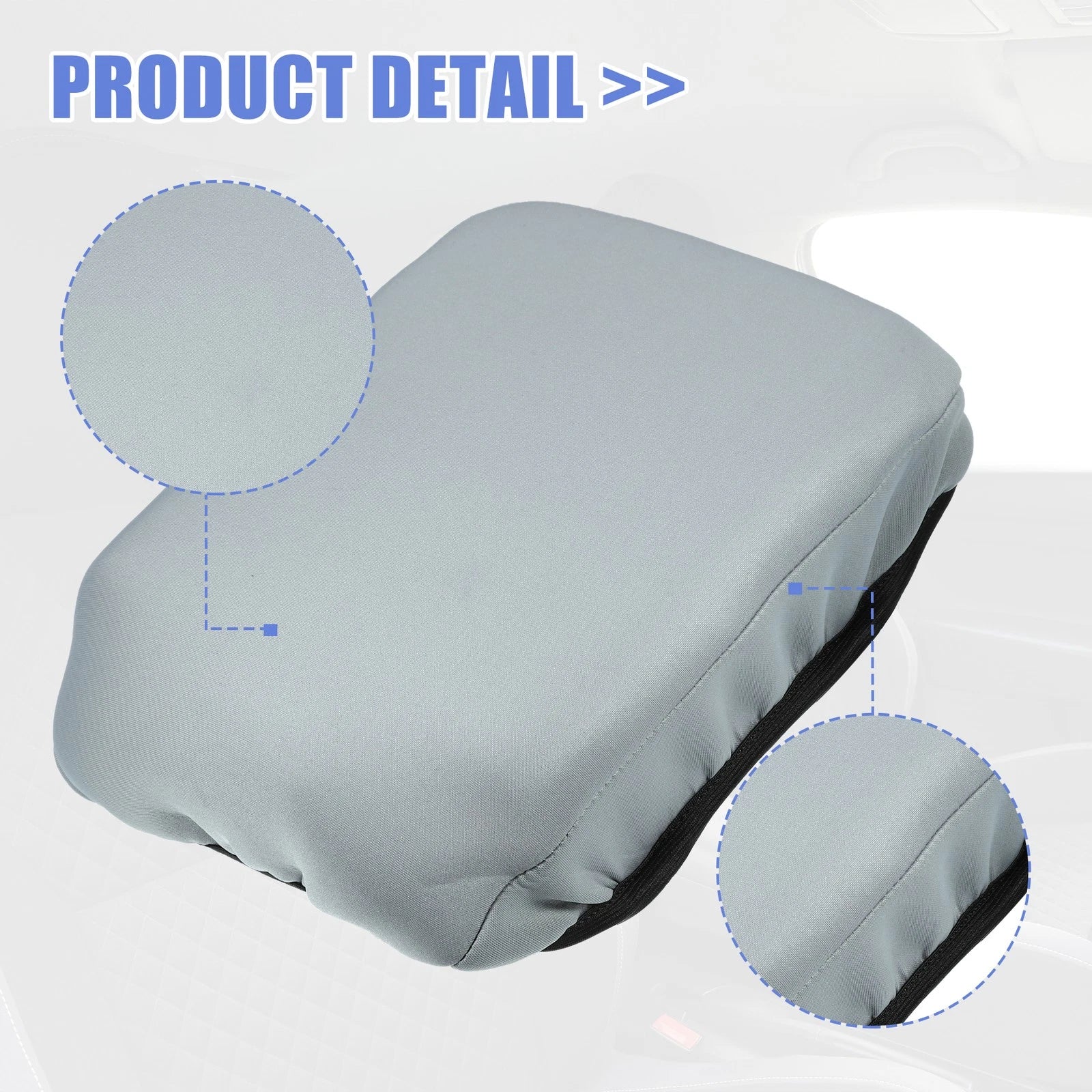 Car Armrest Box Cover Protector for Lexus RX350 (2007-2015) - Neoprene Gray