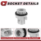 Front Turn Signal Light Socket Wiring for Toyota Celica (2000–2005) No. 9007560006