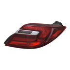 Replacement Passenger Side Outer Tail Light Assembly w/Chrome