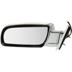 Left Power Chrome Mirror for GMC Yukon, Chevrolet Blazer (1992–2000)