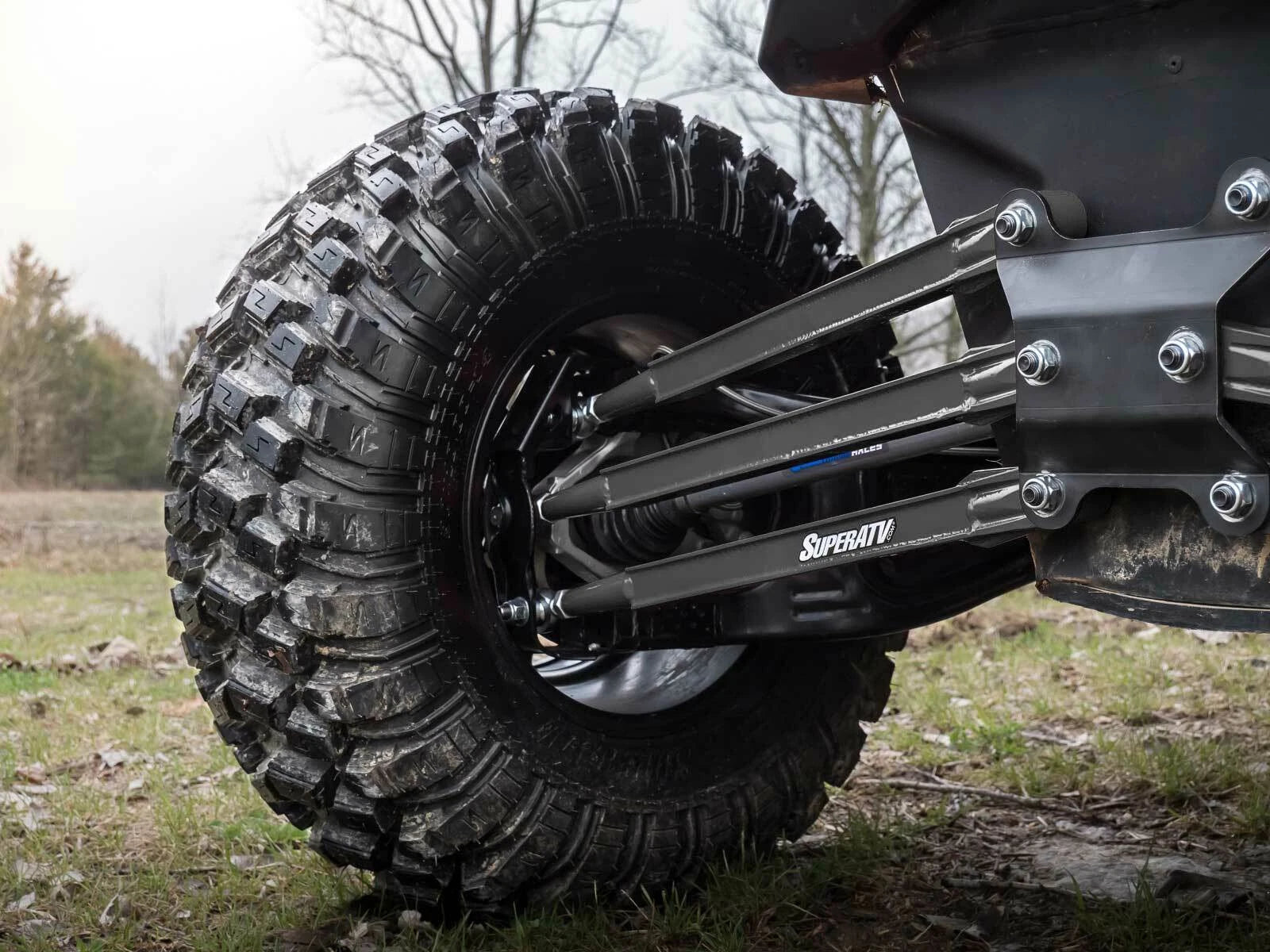 Boxed Rear Radius Arms for Can-Am Maverick X3 (2017–2023) - Black