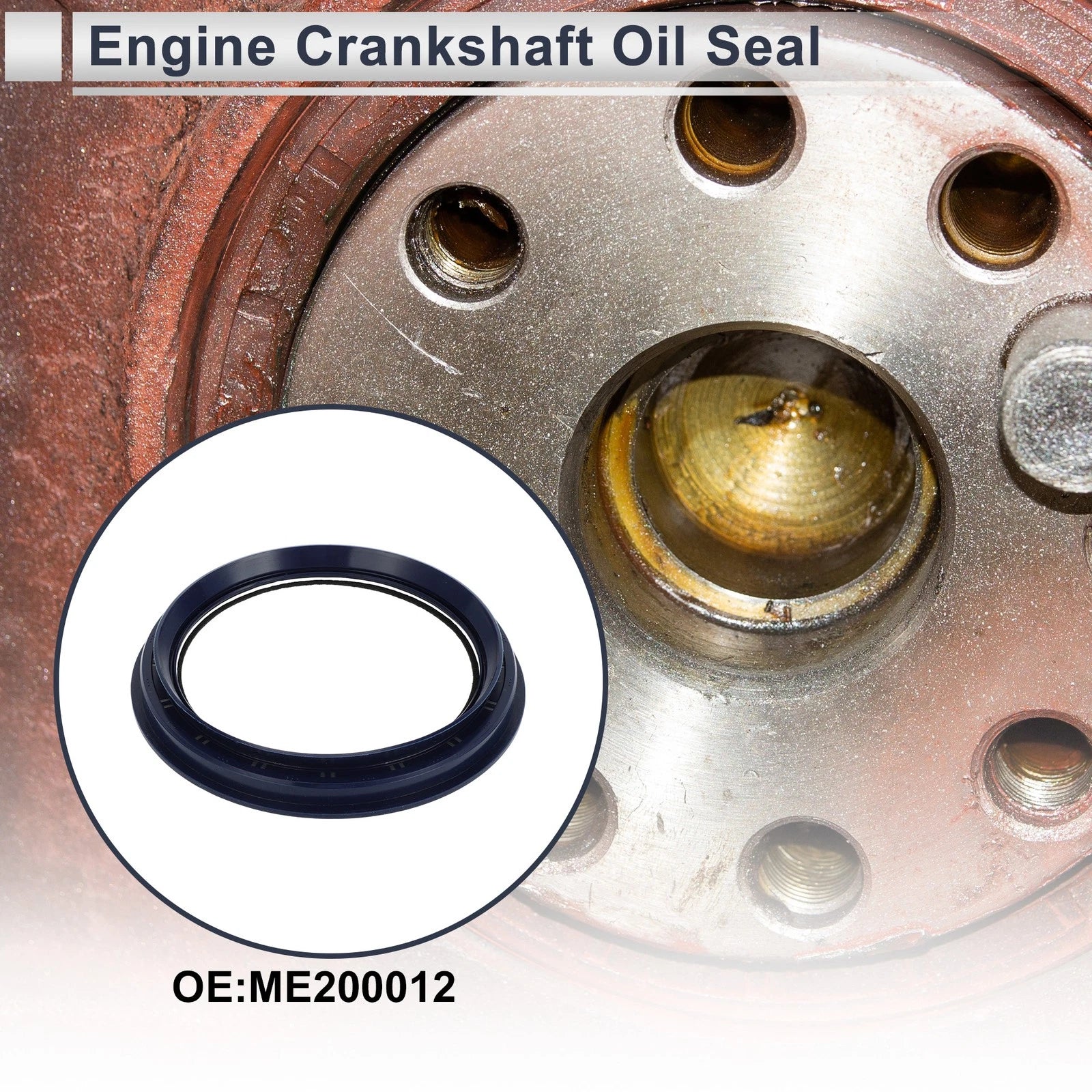1 Pc Rear Crankshaft Oil Seal for Mitsubishi Pajero Shogun (No.ME200012)