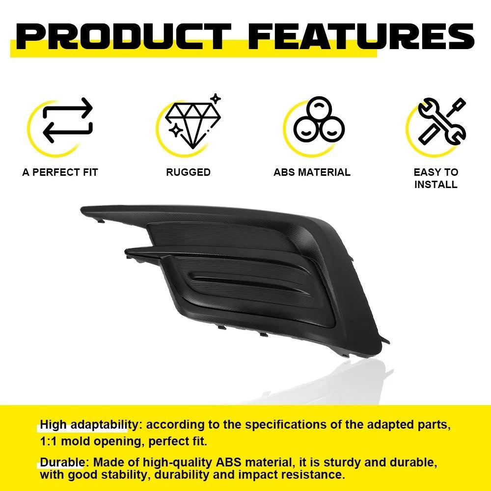 Fog Light Lamp Bezel Cover Set for Subaru Legacy (2018–2019) Left Right