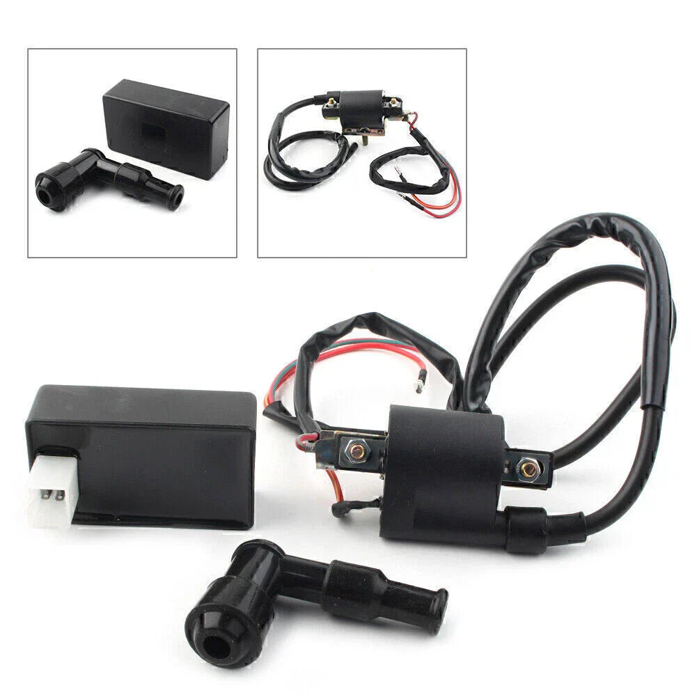 4-Pin CDI Box Ignition Coil for 50cc-300cc Quad ATV Dirt Pit Bike Go Kart