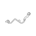 Engine Coolant Hose for BMW (2000–2023) 11537643226