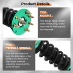 Coilovers for Honda Accord (2008–2012) Adjustable Height Shock Absorbers