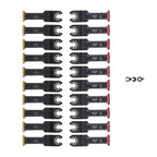 20 Pack Extra Long Titanium Oscillating Saw Blades for Multitools