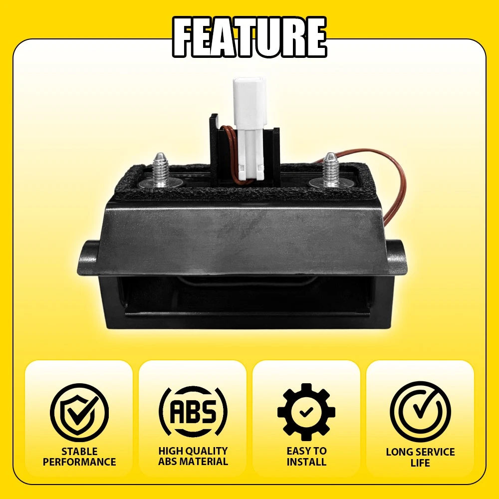 Tailgate Switch Assembly for Honda CR-V 2012–2016 (2.4L, ABS, Black)