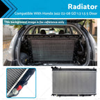 Radiator for Honda Jazz (2002–2008) GD 1.3L 1.5L Petrol L15A1 L13A1 AT MT