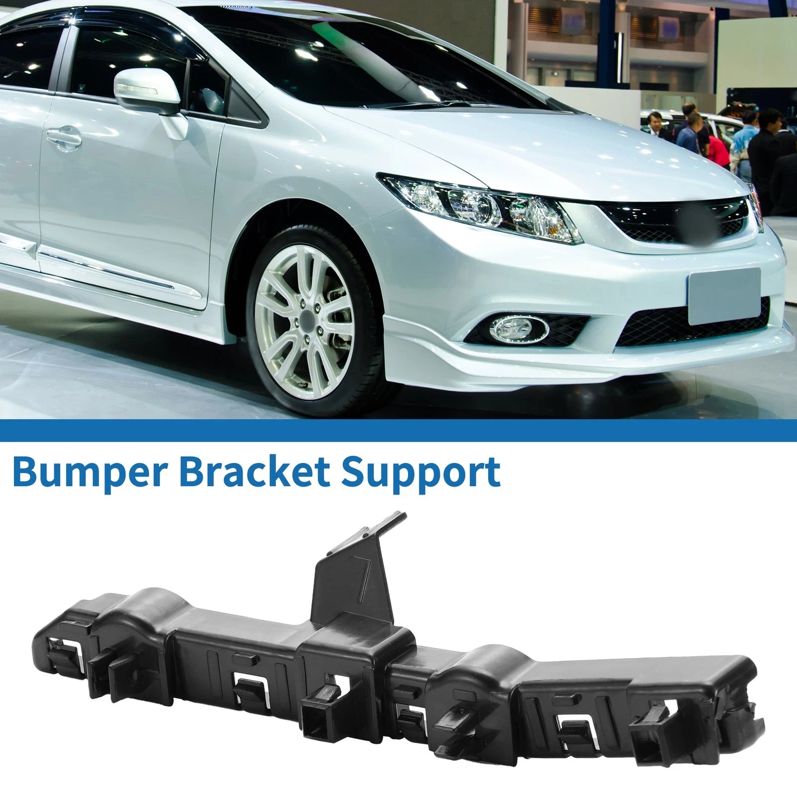 1pc Left Front Bumper Retainer Bracket No. 62223DF30A for Nissan Rogue Sport (2017–2021)