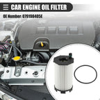 Engine Oil Filter with Gasket for Audi RS5 (2013-2015) 4.2L V8 Gas