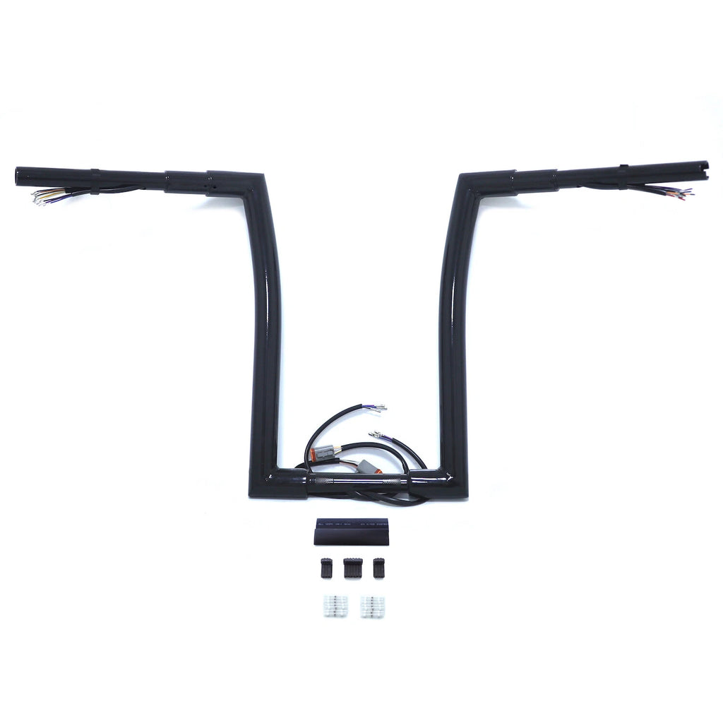 16" Prewired 32mm Handlebar for Harley Sportster/Dyna/Softail/Road King (1996–2006)