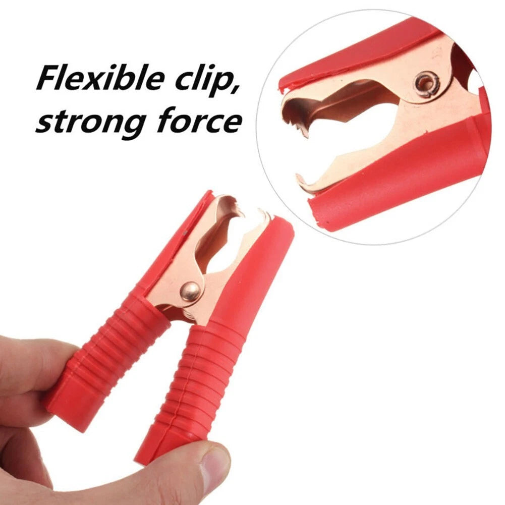2X Heavy-Duty Battery Test Clip Clamp for Vehicle Boat (600A)