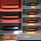 Sequential LED Rear Fog Tail Lights for Nissan 350Z (2003–2009)