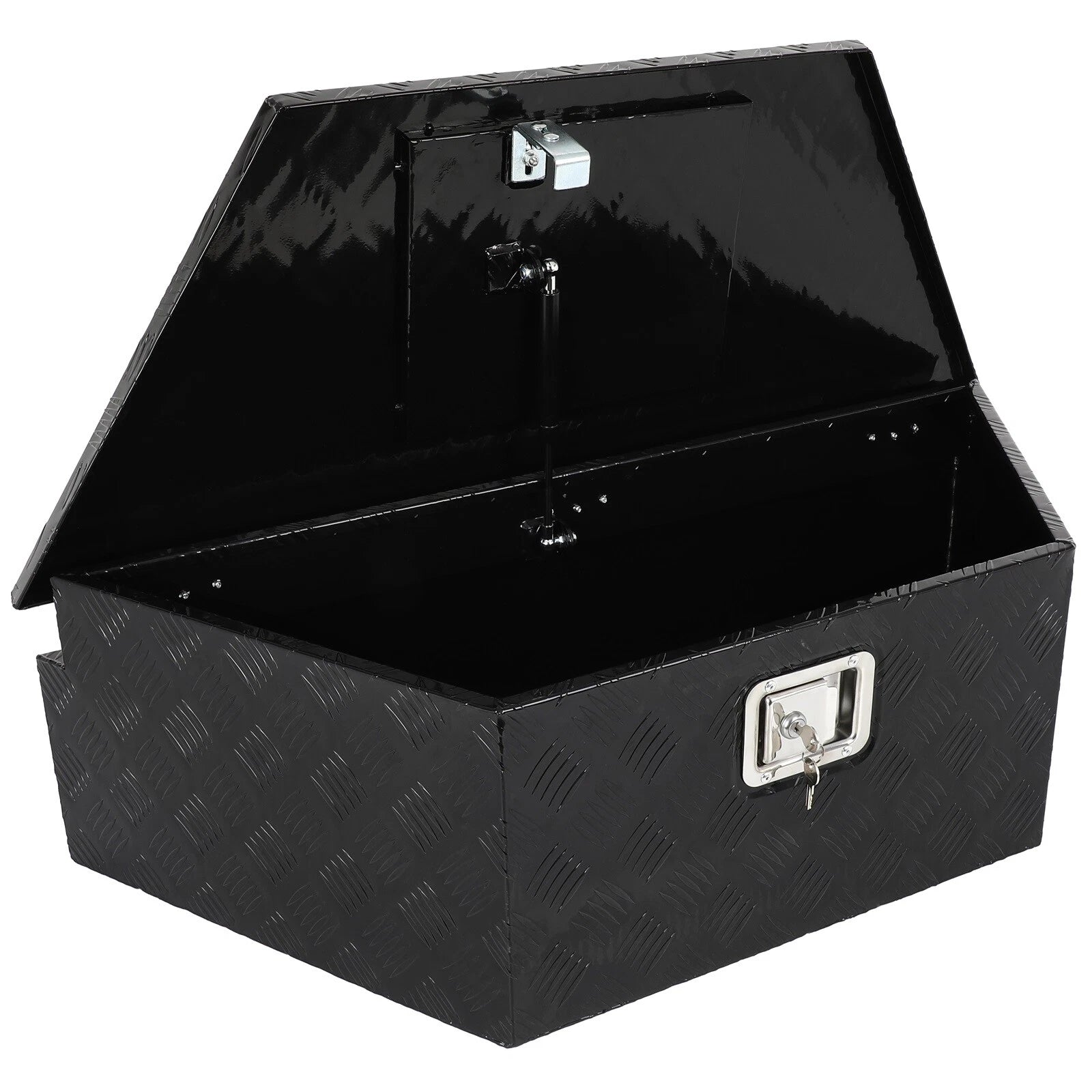 Aluminum Trailer Tongue Tool Box for Pickup Truck Bed Storage