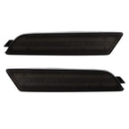 Pair LED Front Bumper Side Marker Lights for Audi Q3 (2015–2018) Amber Smoked