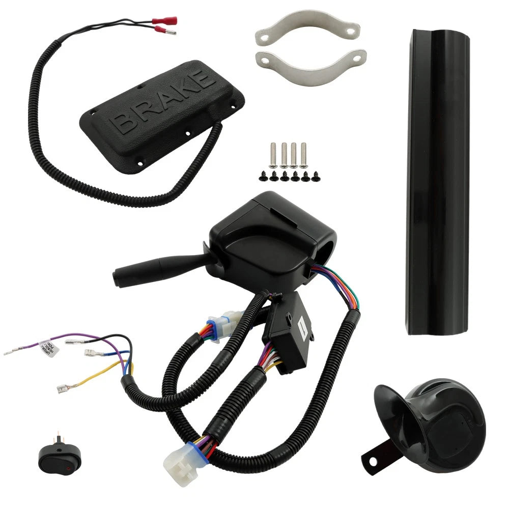 LED Turn Signal Kit with Horn for Club Car Yamaha Golf Cart