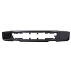 Front Bumper Face Bar for Ford F-150 (2015–2017) W/o Fog Light Holes Black Steel