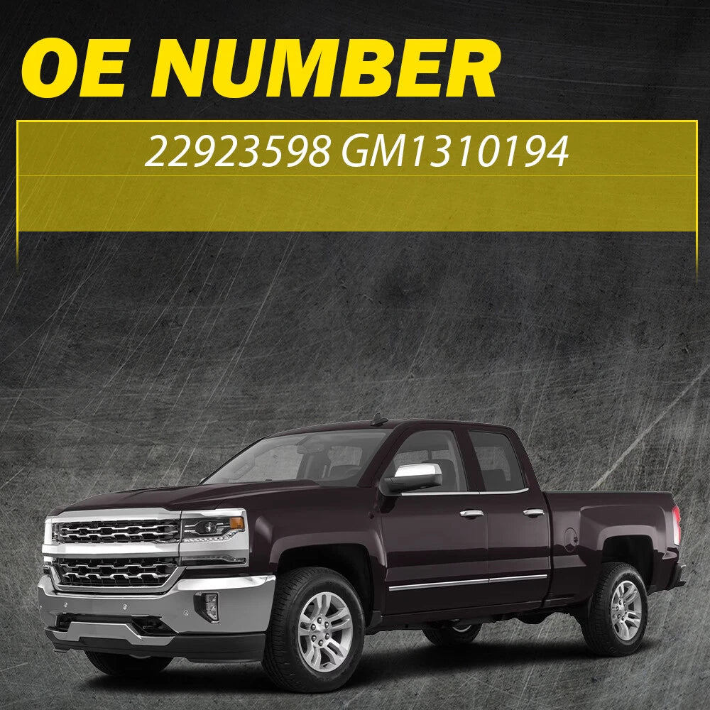 Chrome Outer Door Handle for Chevrolet Silverado 1500 (2014â2022)