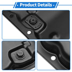 1 Pc Engine Oil Pan No. 313901XF00 for Nissan NV200 (2013–2014) 2.0L Black