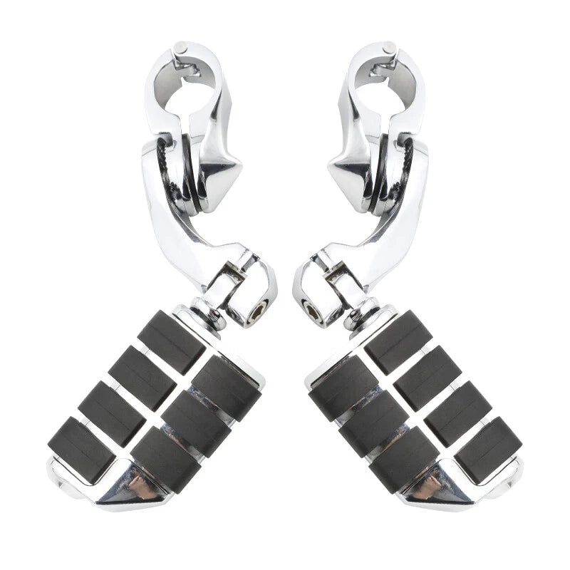 1 1/4" Engine Guard Highway Foot Pegs for Harley (Fits )