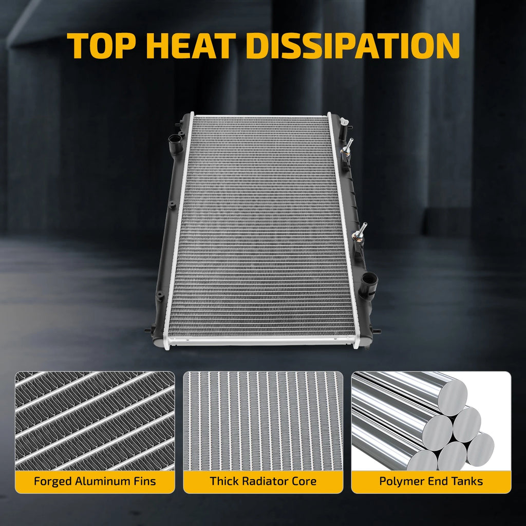 Aluminum Radiator for Infiniti Q50 (2014–2018) 13403