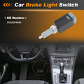 Brake Light Switch for Infiniti G20 (1999–2002) 25325D4000 1 pcs