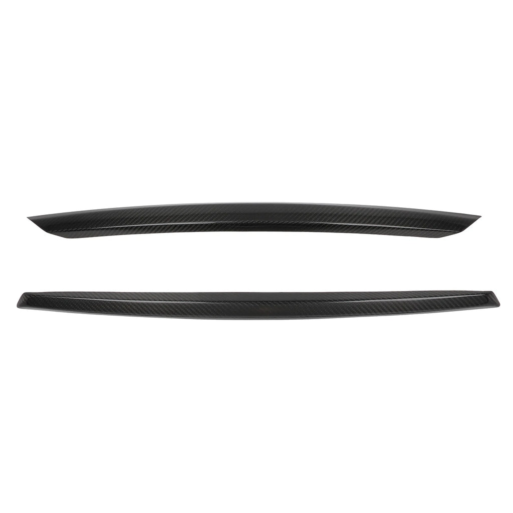 Upper & Lower Trunk Plate Trim Covers for Infiniti Q50 (2014–2017) Carbon Fiber