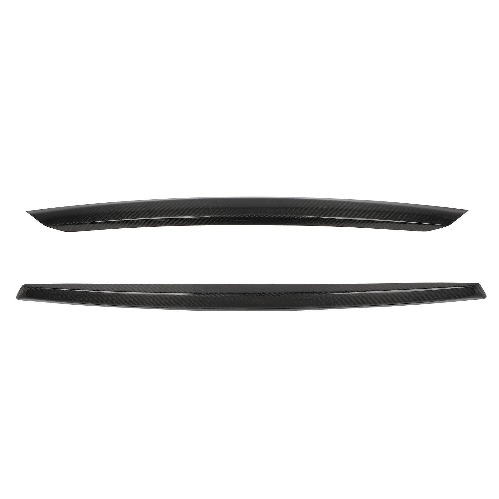 Upper & Lower Trunk Plate Trim Covers for Infiniti Q50 (2014–2017) Carbon Fiber