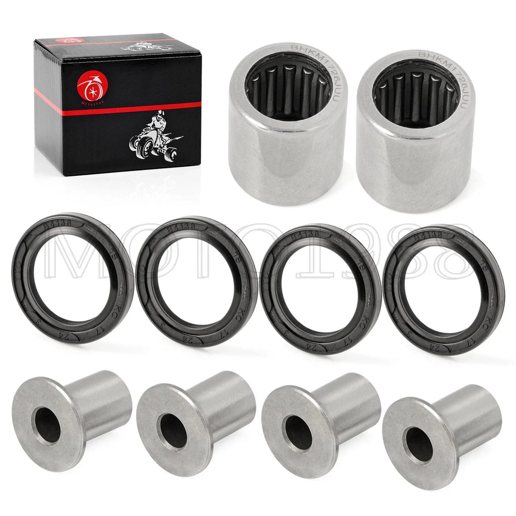 2 x Front Upper A-Arm Bushing Bearing Kit for Suzuki LTZ400 (2003–2014)