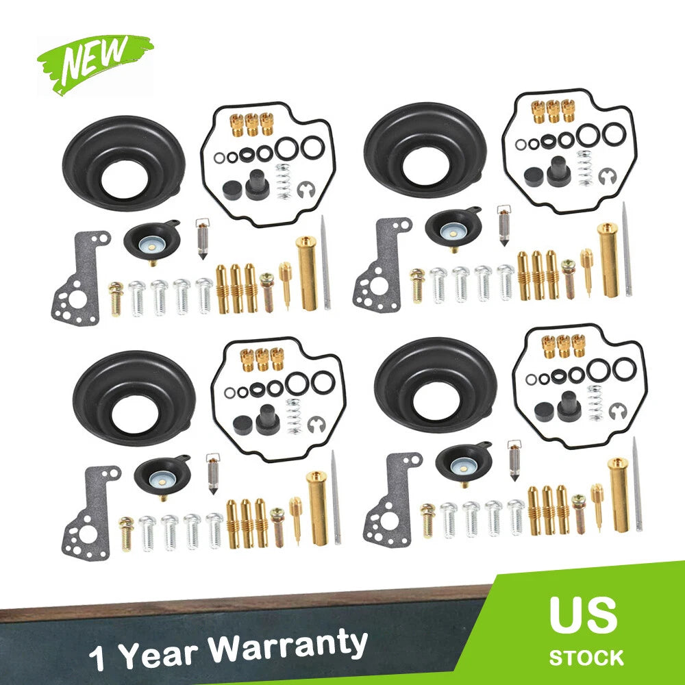 Set of 4 Carburetor Repair Kits for Yamaha V-MAX Vmx1200 (1985–2007)