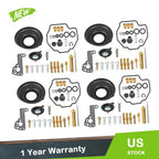 Set of 4 Carburetor Repair Kits for Yamaha V-MAX Vmx1200 (1985–2007)