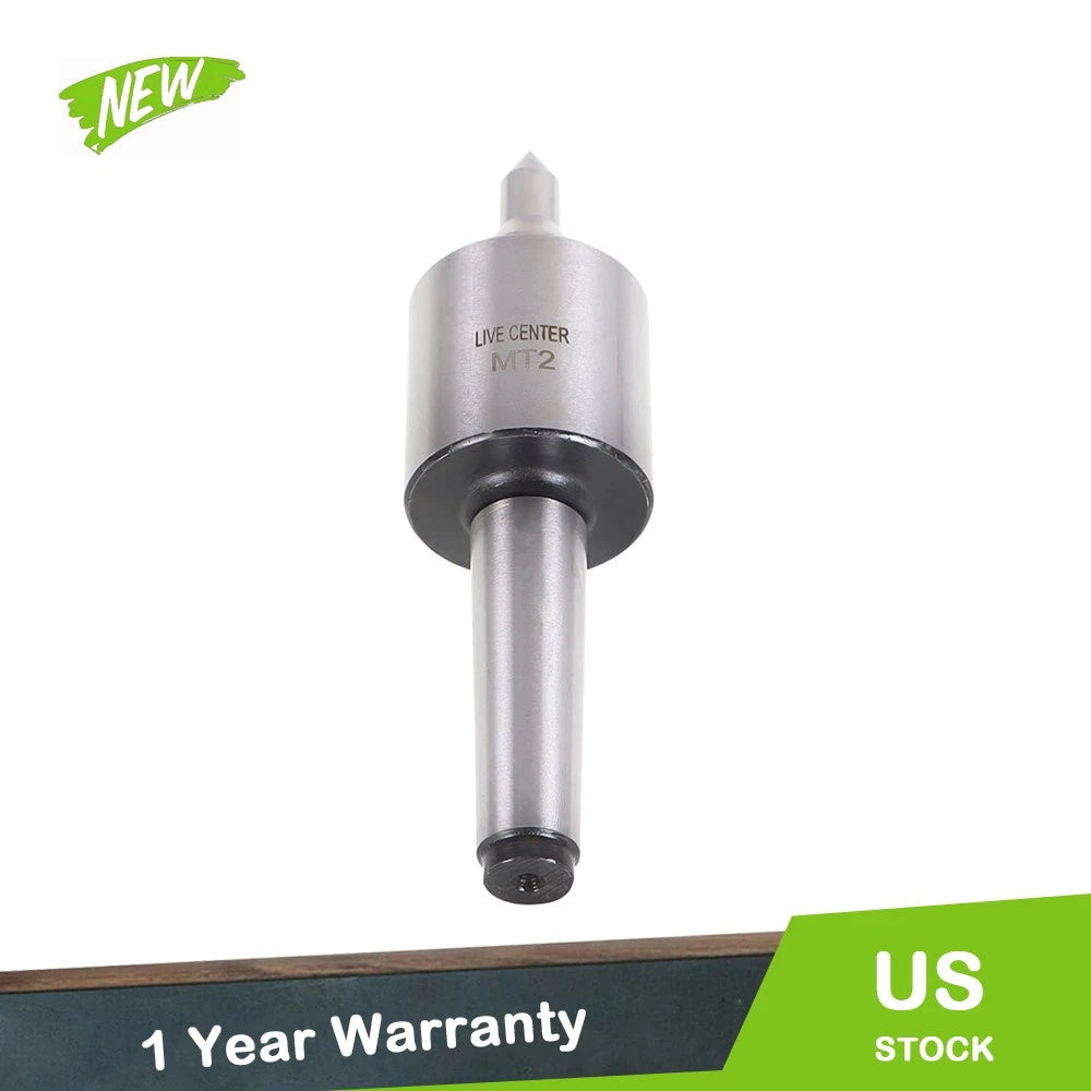 MT2 Live Center for CNC Lathe Tool (Precision 0.000197'')