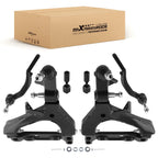 Set of 6 Front Suspension Lower Control Arms Tie Rods for Saab 9-7x (2005–2007)