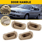 Set of 4 Inside Door Handles for Toyota Corolla 1998–2002