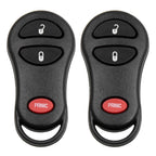 2X Key Fob Remote Case Shell Replacement 04686481 for Dodge (2001–2005)
