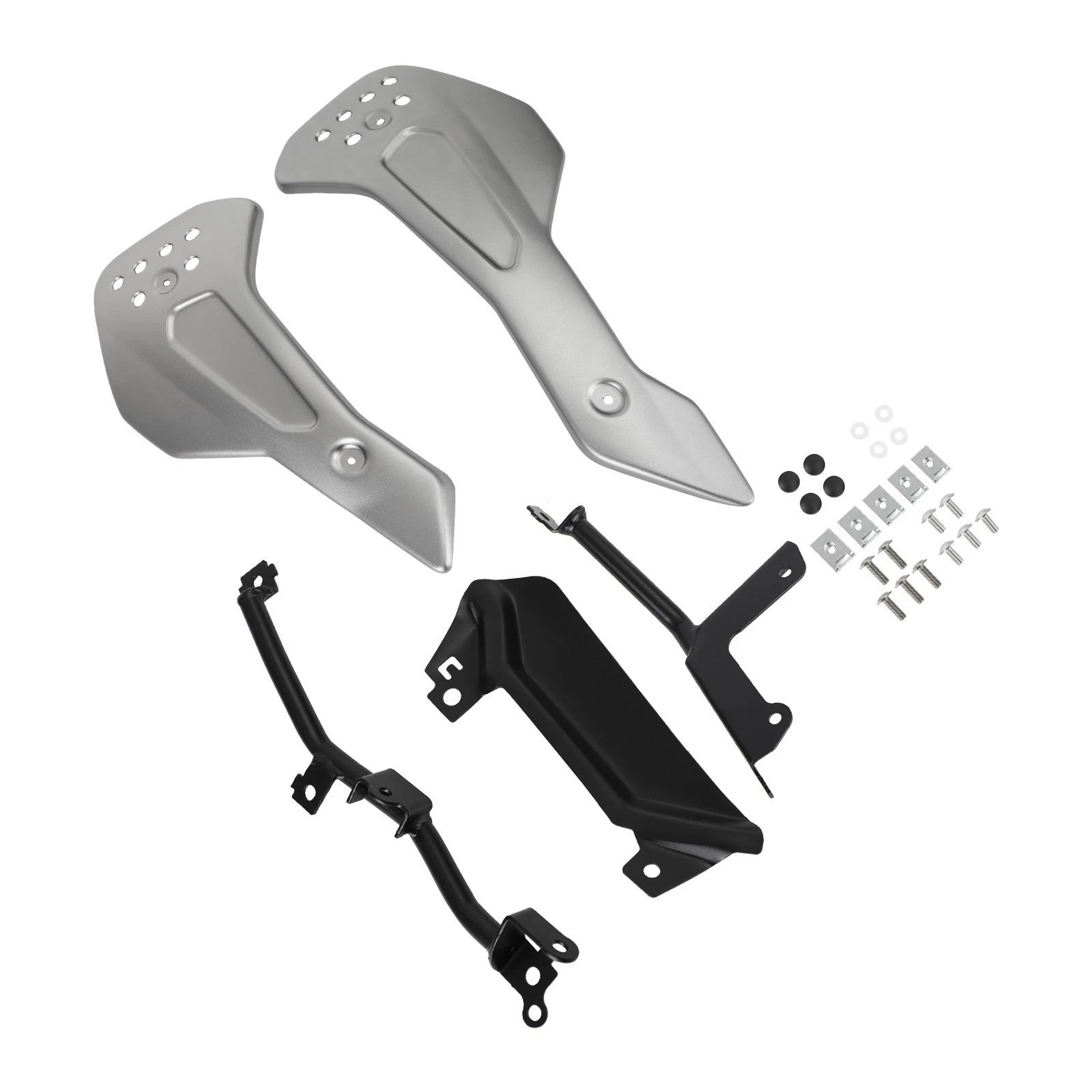 Lower Engine Belly Protection Plates for Trident 660 (2021)