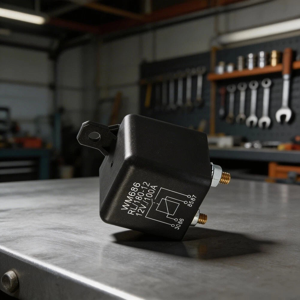 12V 100A Battery Isolation Relay 4-Pin for Automotive Marine