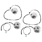 Set of 2 Front Rear Wheel Bearing Hubs for Volkswagen Routan (2009–2012)