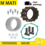 Clutch Plates Kit for Yamaha YZ250F WR250F (2001–2013) Friction Steel Gasket
