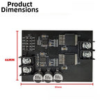 H-Bridge Motor Control Module BTN7971B for DC Motors (6V-28V, 90A Max)