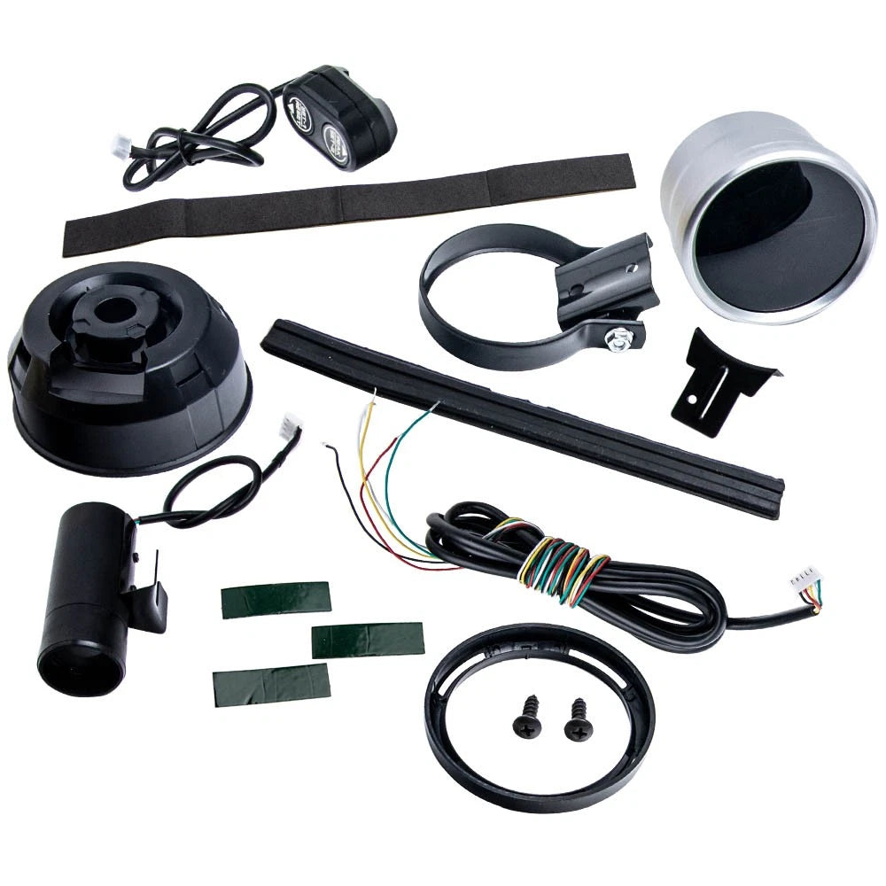7 Color LED 80mm Tachometer Gauge for 12V Gasoline (1980–1980)