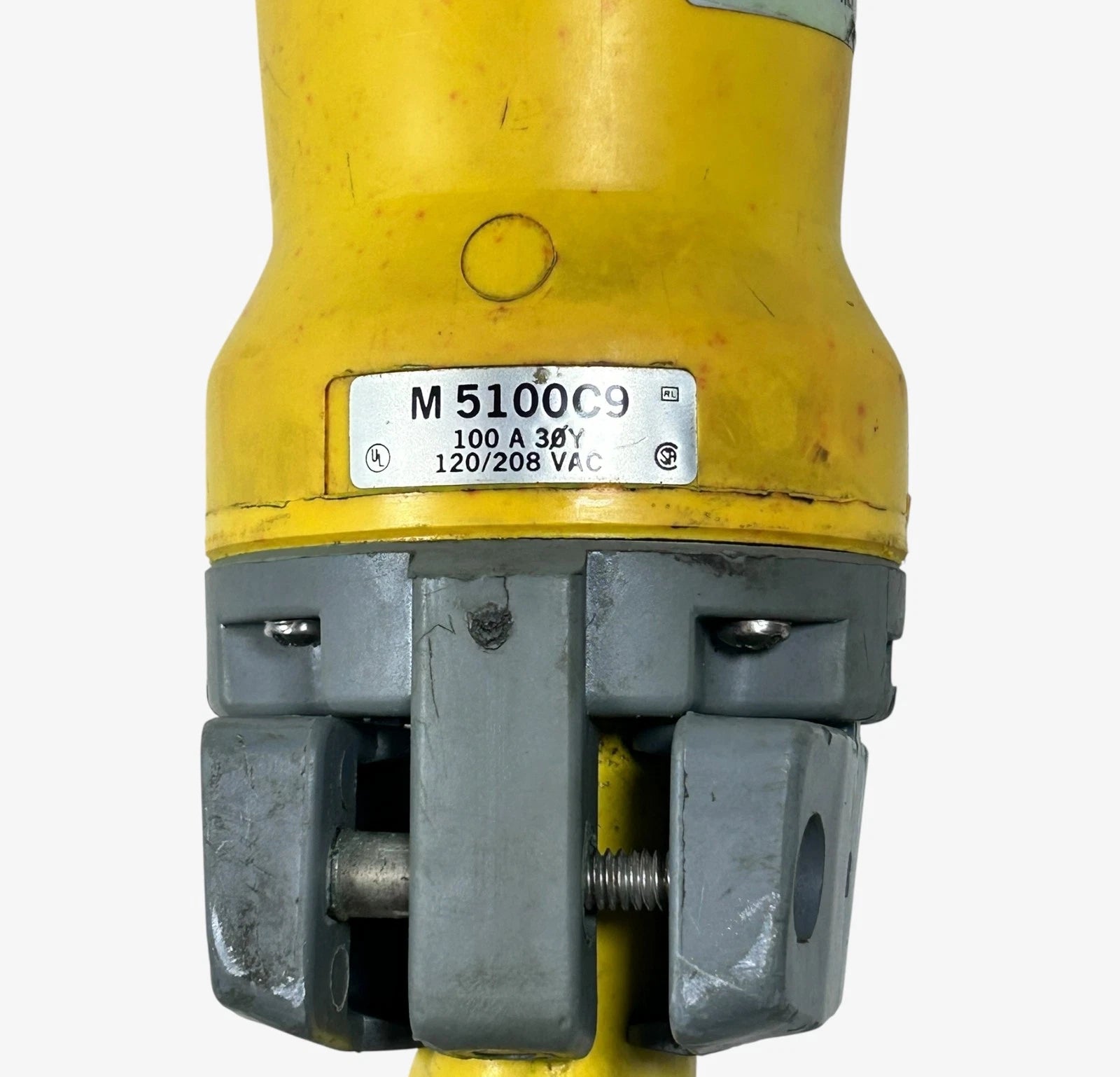 Hubbell M5100C9 100-Amp Marine Connector Plug 120/208 VAC