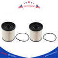 2Pcs Fuel Filter for Chevy Silverado 2500HD 3500HD (2017–2021)