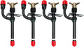 4X Pencil Fuel Injector 27127 27836 1739153000 for Kubota L2850F L3450DT (1980–1990)